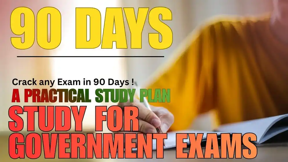 How to Study for Government Exams in 90 Days