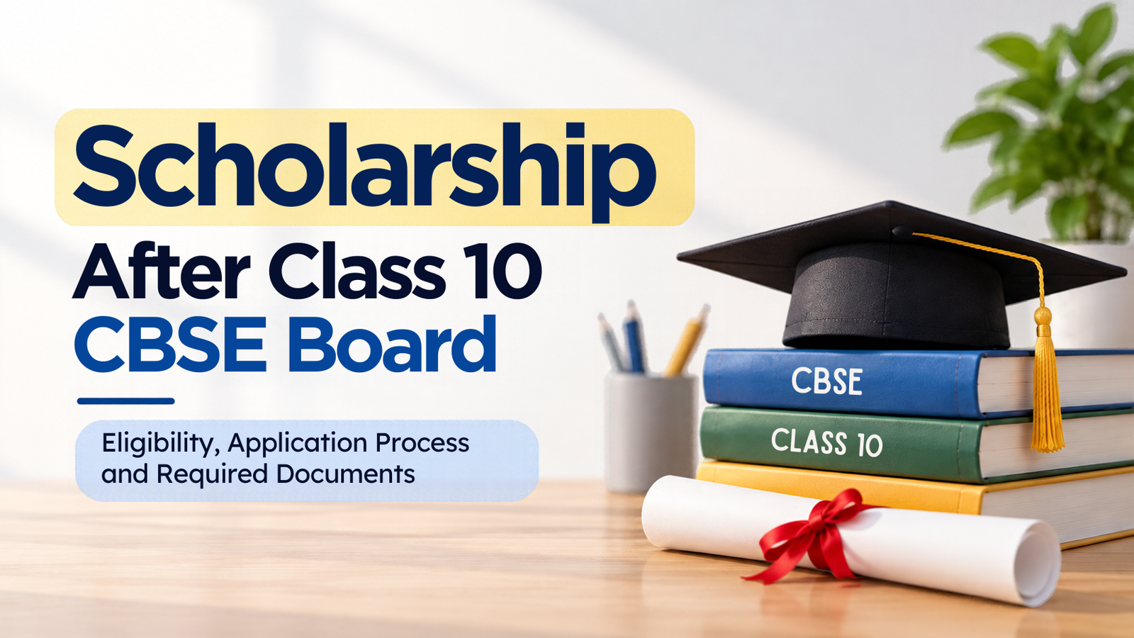 Scholarship options for students after Class 10 CBSE