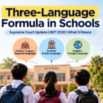 Three-language formula in Indian schools under NEP 2020